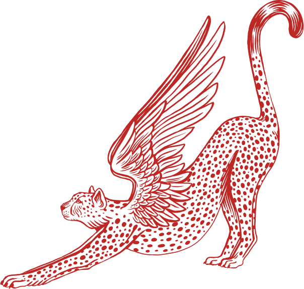 Leopard Artwork Initial